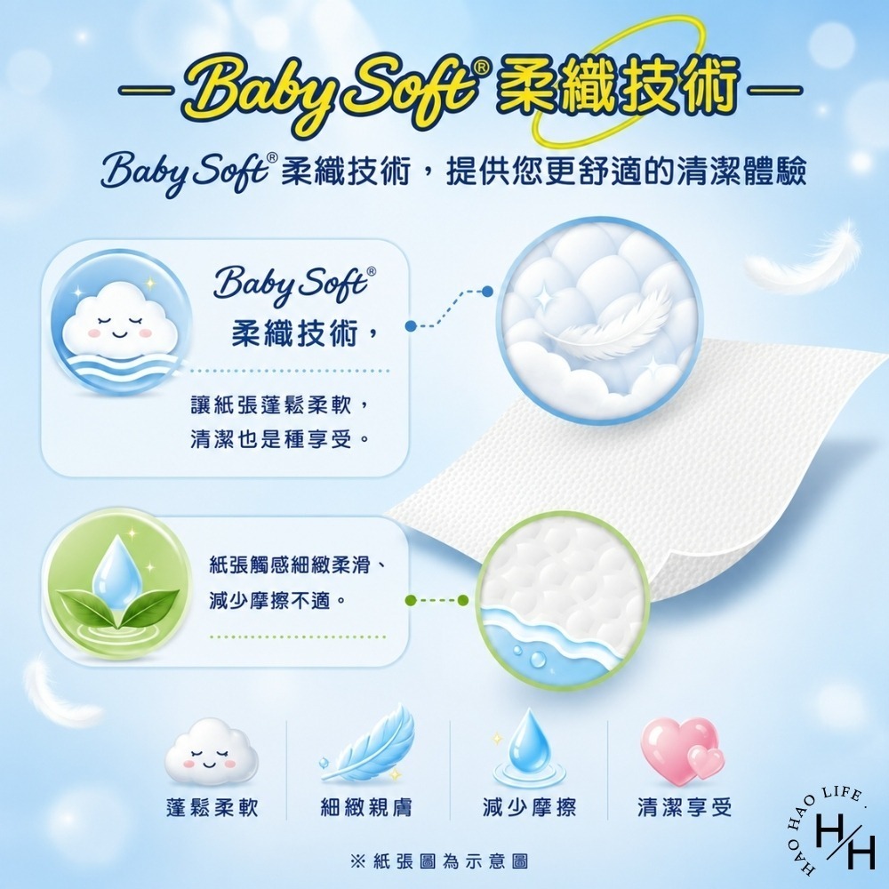 【舒潔】雲絨舒適抽取衛生紙(90抽x8包/串)3款任選 原生紙漿 廁所用紙 紙巾  抽取衛生紙 可沖馬桶 2層 Kaka-細節圖5