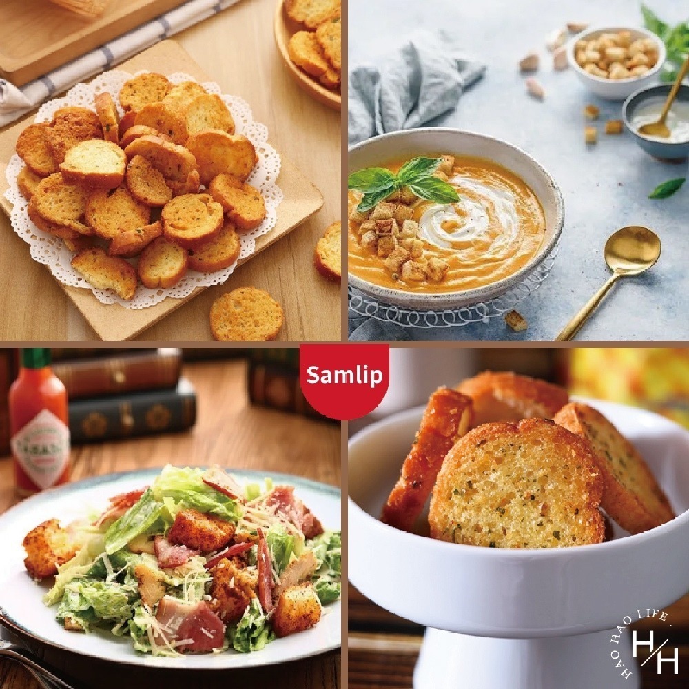 ‼️即期品‼️好市多現貨快出【Samlip】法式小麵包蒜香口味(120公克X6入) 餅乾 蒜香餅乾 大蒜麵包 大蒜麵包餅-細節圖7