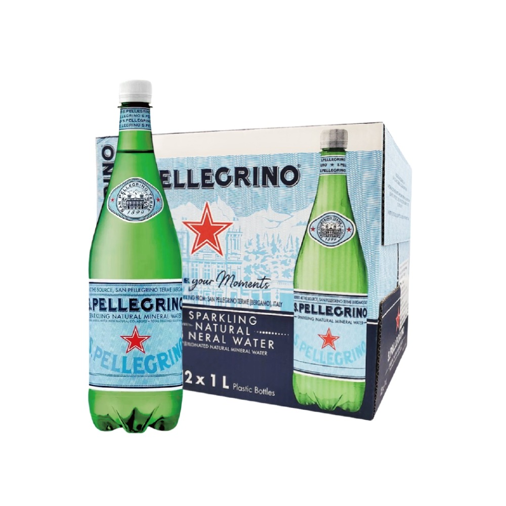 好市多現貨快出【聖沛黎洛】氣泡礦泉水1000毫升/750毫升(1箱X12瓶)2款 氣泡水 天然氣泡水 礦泉水-規格圖9
