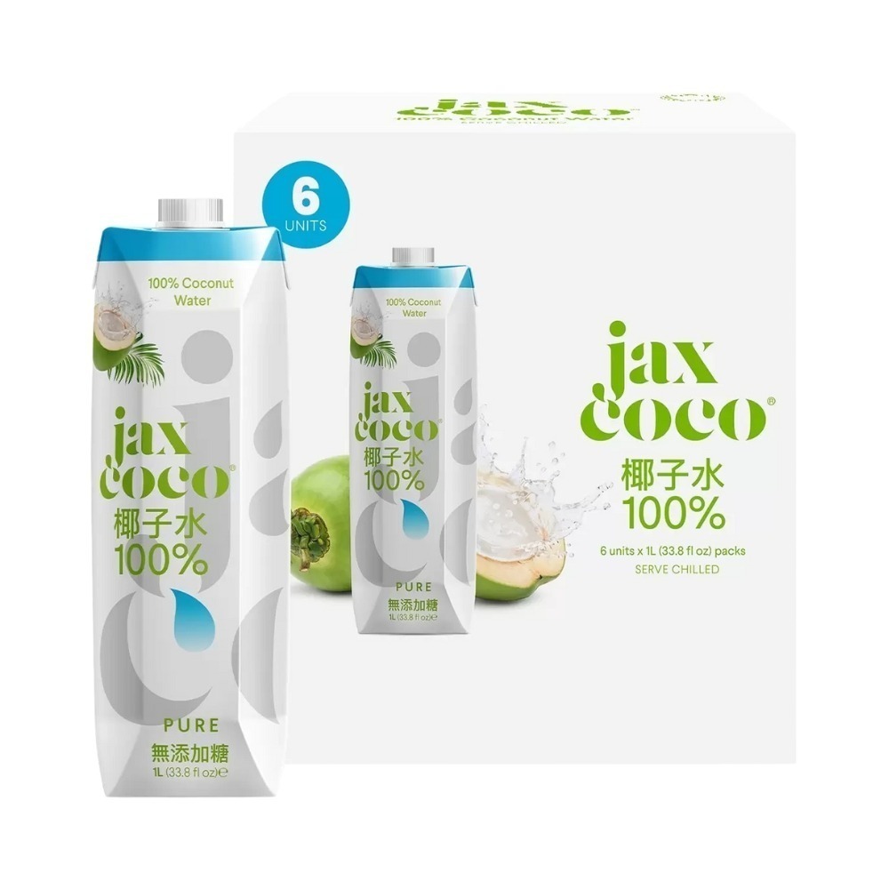好市多現貨快出【Koh】純椰子汁 /【Jax CoCo】純天然青椰子水 共4款 100%純椰子水 普渡 椰子 西瓜椰子-細節圖3