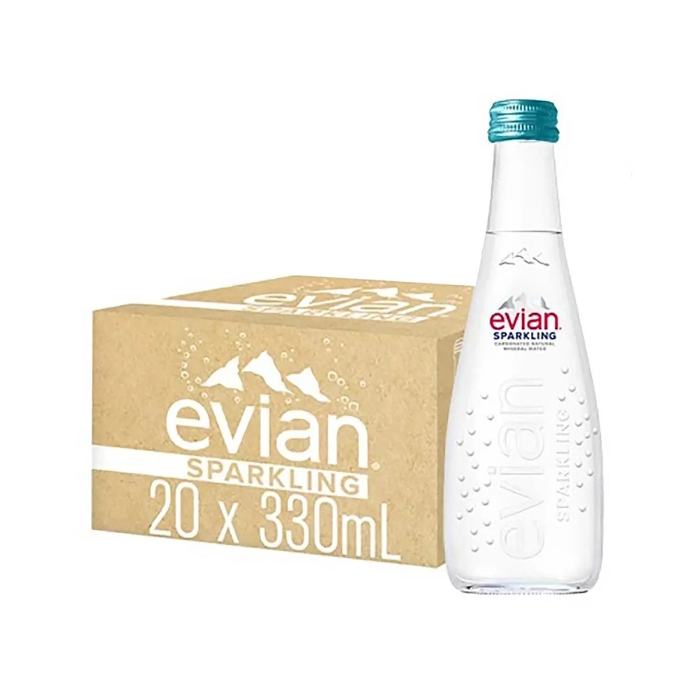 好市多現貨快出【Evian】氣泡天然礦泉水 2款任選 好市多氣泡水 整箱水 礦泉水 氣泡水-細節圖2