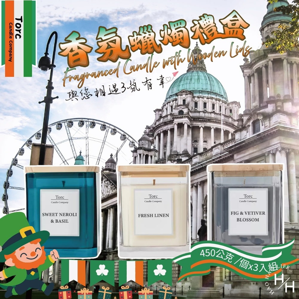 好市多現貨快出【Torc】香氛蠟燭禮盒3入組 送禮 交換禮物 聖誕節 香氛 香氛蠟燭 北歐家居香氛 擴香-細節圖2