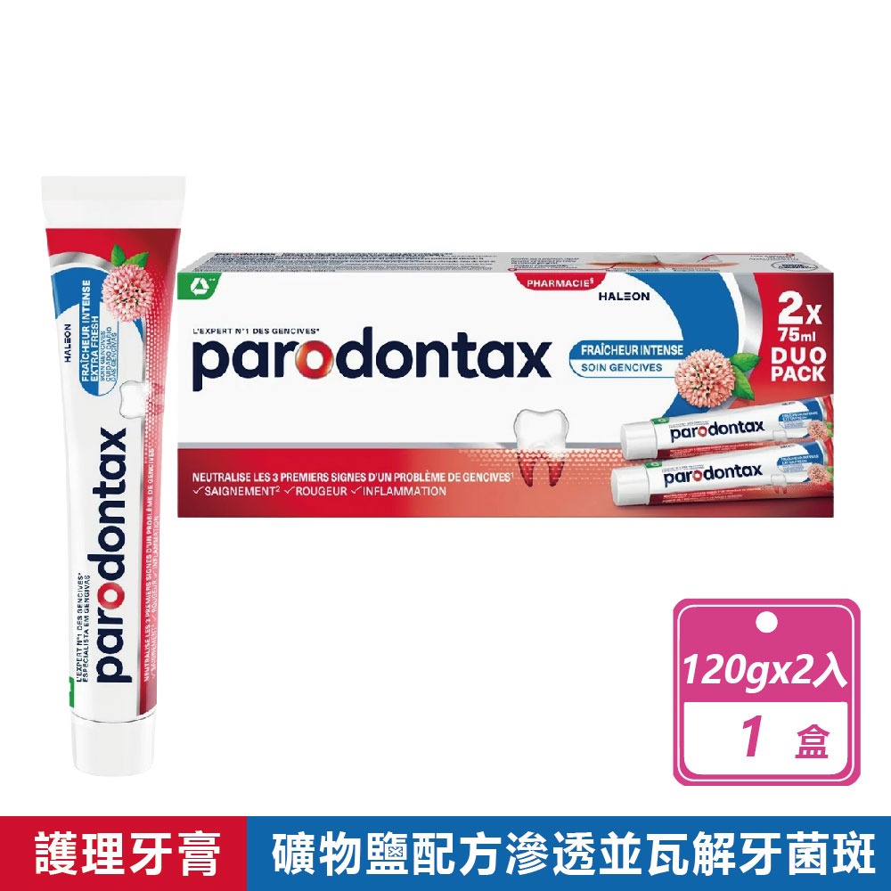 好市多現貨快出【牙周適】牙齦護理牙膏 潔淨清新(120公克X2入) 牙周適 牙膏 好市多牙膏 牙齒 保健 牙齦-規格圖8