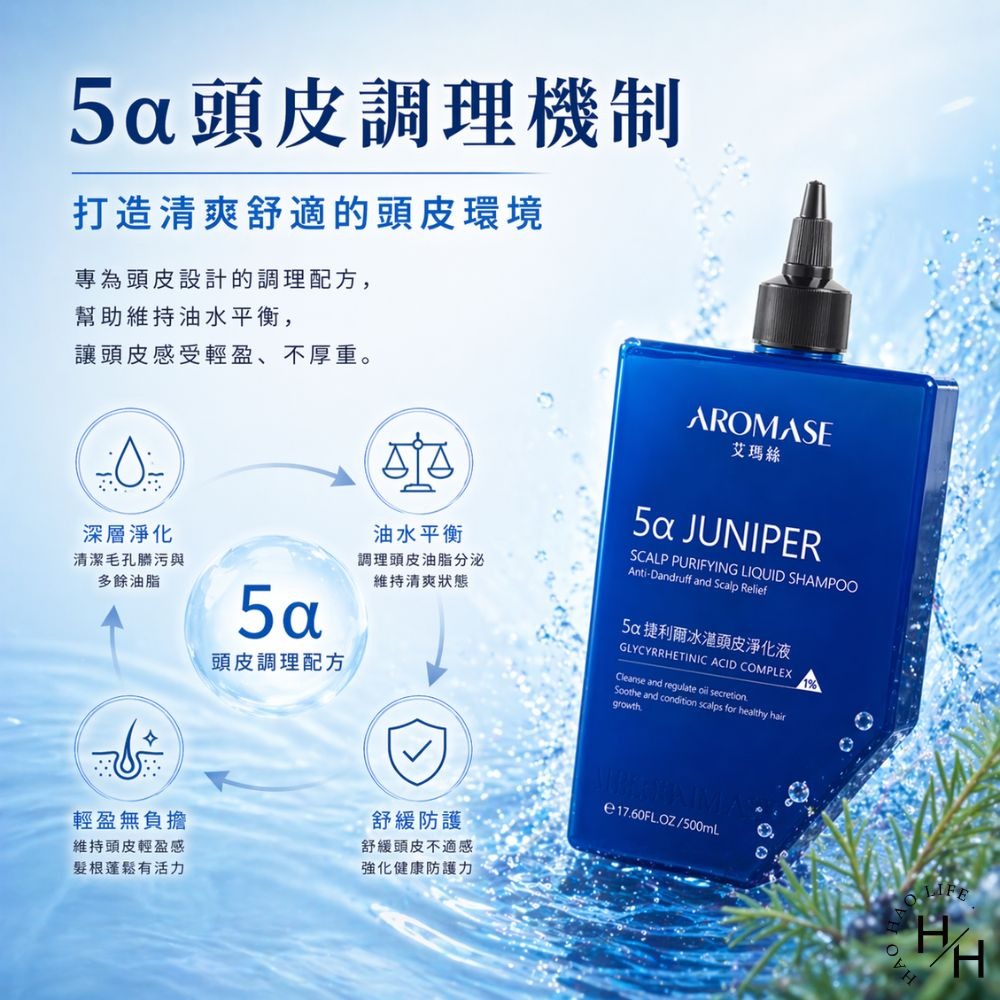 好市多現貨快出【艾瑪絲】5α 捷利爾冰湛頭皮淨化液(500毫升X2入) 好市多頭皮淨化液 艾瑪絲 護髮 頭皮淨化液-細節圖4