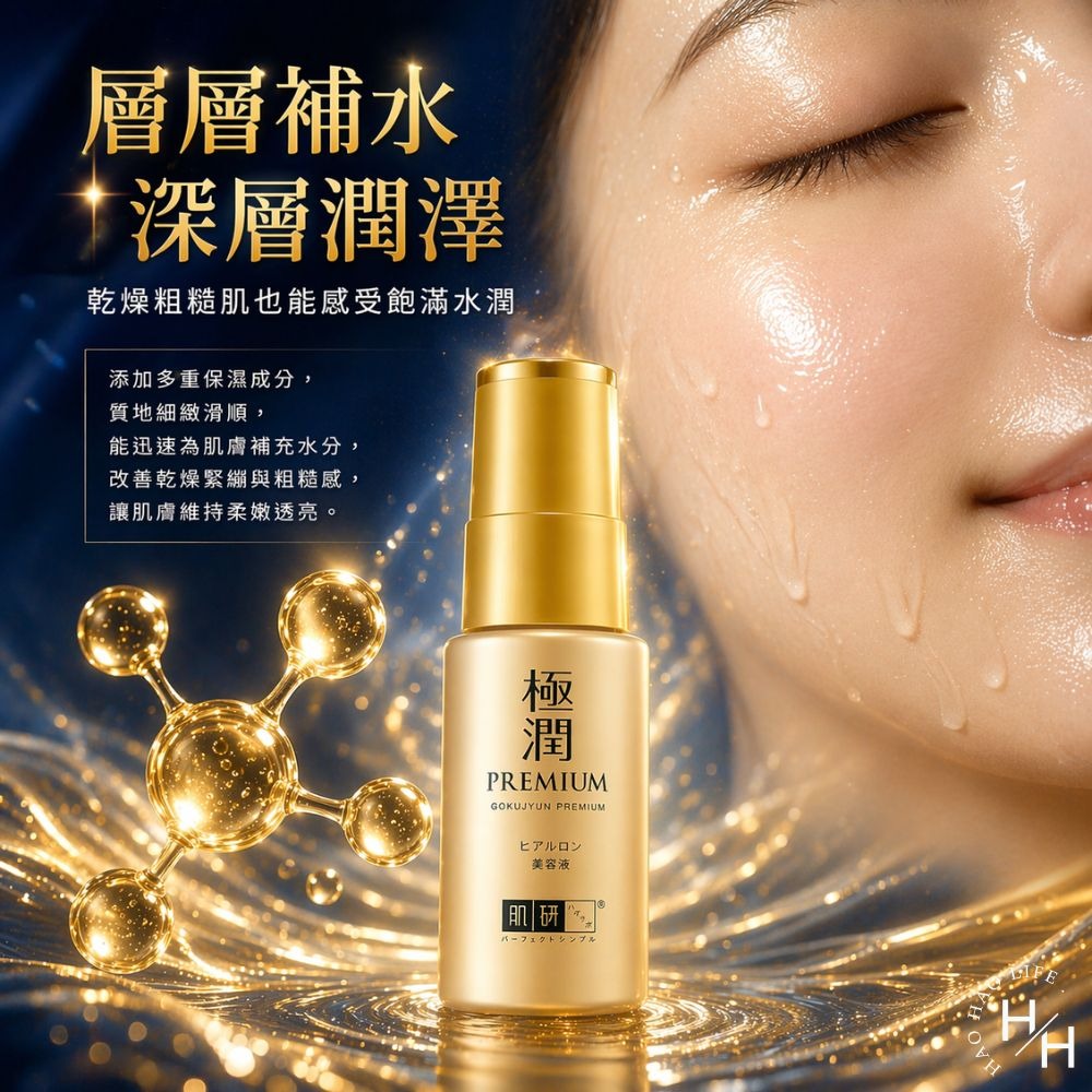 好市多現貨快出【肌研】極潤金緻高效保濕精華液(30公克/瓶) 精華液 保濕 好市多精華液 肌研 COSTCO-細節圖3