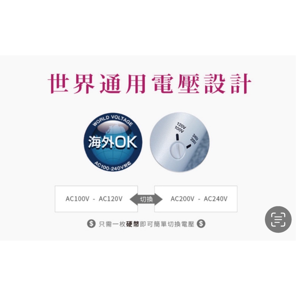 《現貨 含稅 》TESCOM BID48 雙電壓吹風機 吹風機 國際電壓 旅行吹風機 出國吹風機-細節圖4