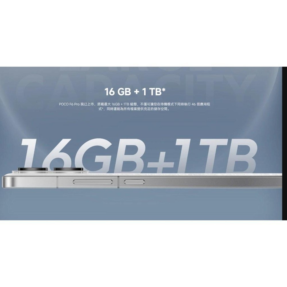 【含稅快速出貨】POCO F6 PRO (台灣小米公司貨)-細節圖6