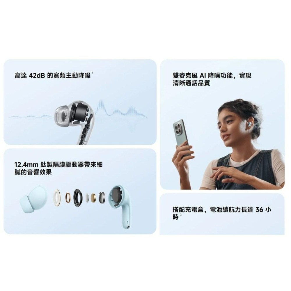 【快速出貨】紅米 Redmi Buds 8 Lite (台灣小米公司貨)-細節圖2