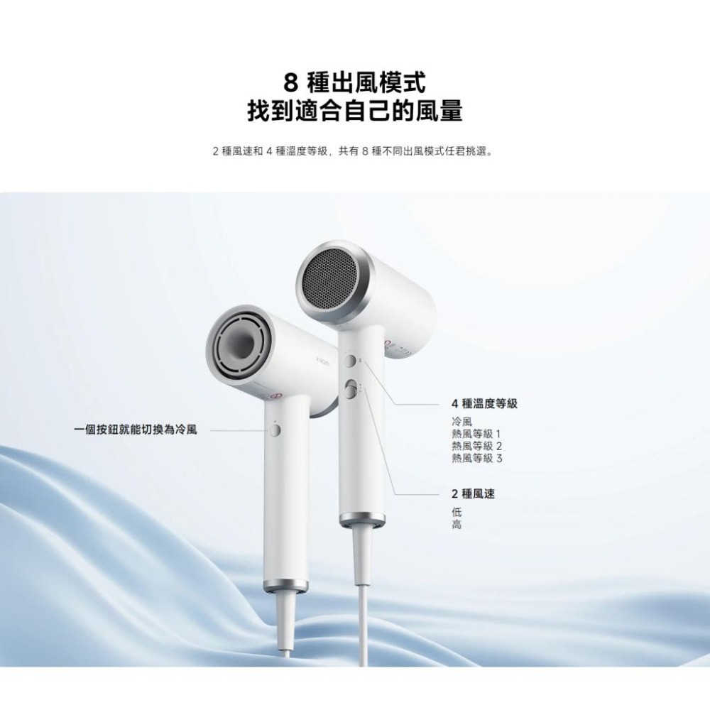 【含稅快速出貨】小米 Xiaomi 負離子高速吹風機 (台灣小米公司貨)-細節圖6