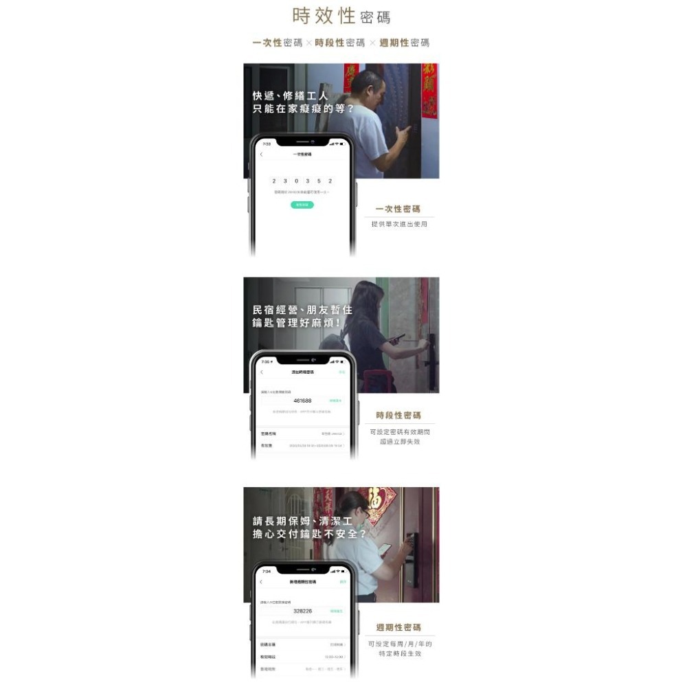 【鹿客LOCKIN】小米 米家連動鹿客電子鎖  鹿客智能門鎖OJJ 指紋鎖 (公司貨)-細節圖8