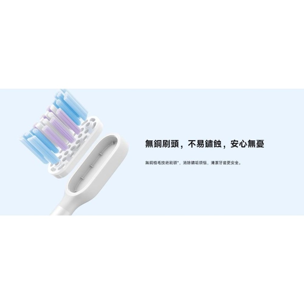 【含稅快速出貨】Xiaomi 聲波電動牙刷頭 （T501專用） (台灣小米公司貨)-細節圖2