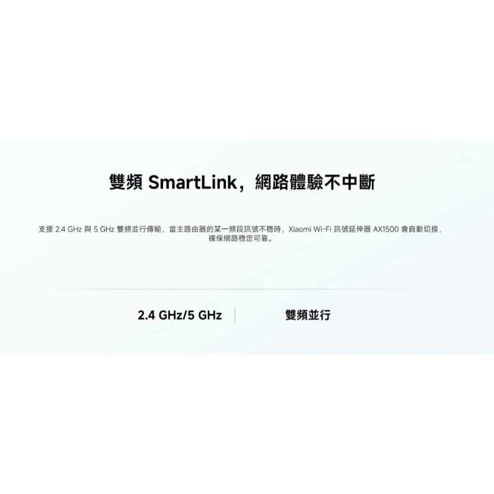 【含稅快速出貨】小米 Xiaomi WiFi 訊號延伸器 AX1500/ WiFi 訊號延伸器 AC1200 公司貨-細節圖8