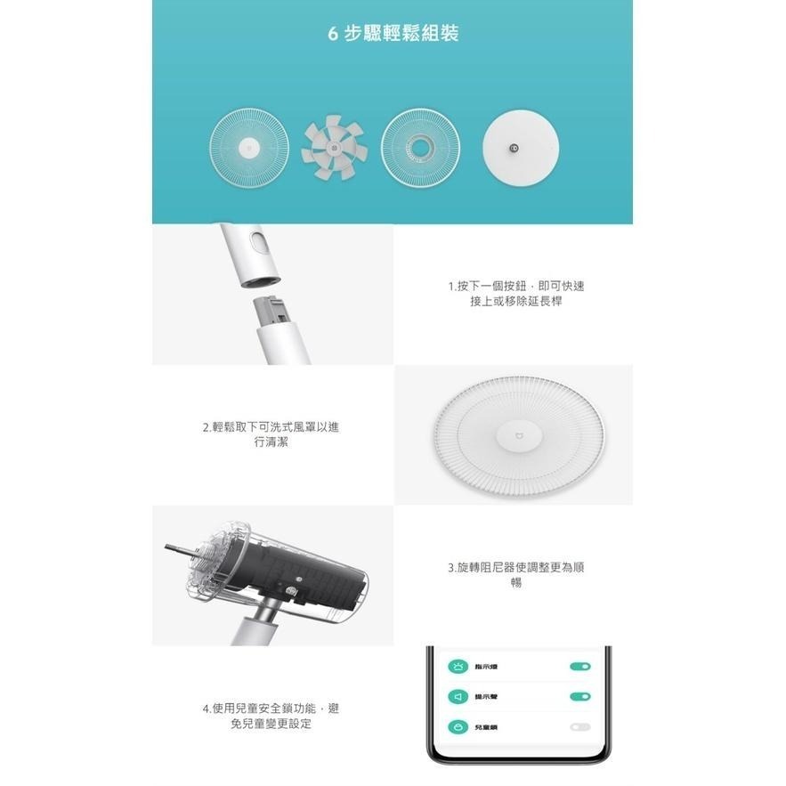 【含稅快速出貨】 Xiaomi 智慧直流變頻電風扇 2 /  Xiaomi 智慧直流變頻電風扇 2 Pro-細節圖8