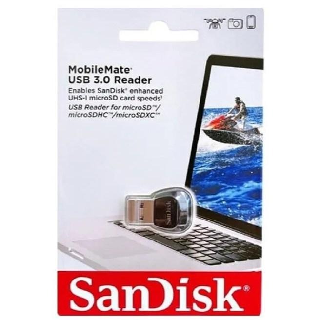 【含稅快出】MicroSD讀卡機 SanDisk microSD SDHC SDXC UHS-I 單槽 讀卡機-細節圖2