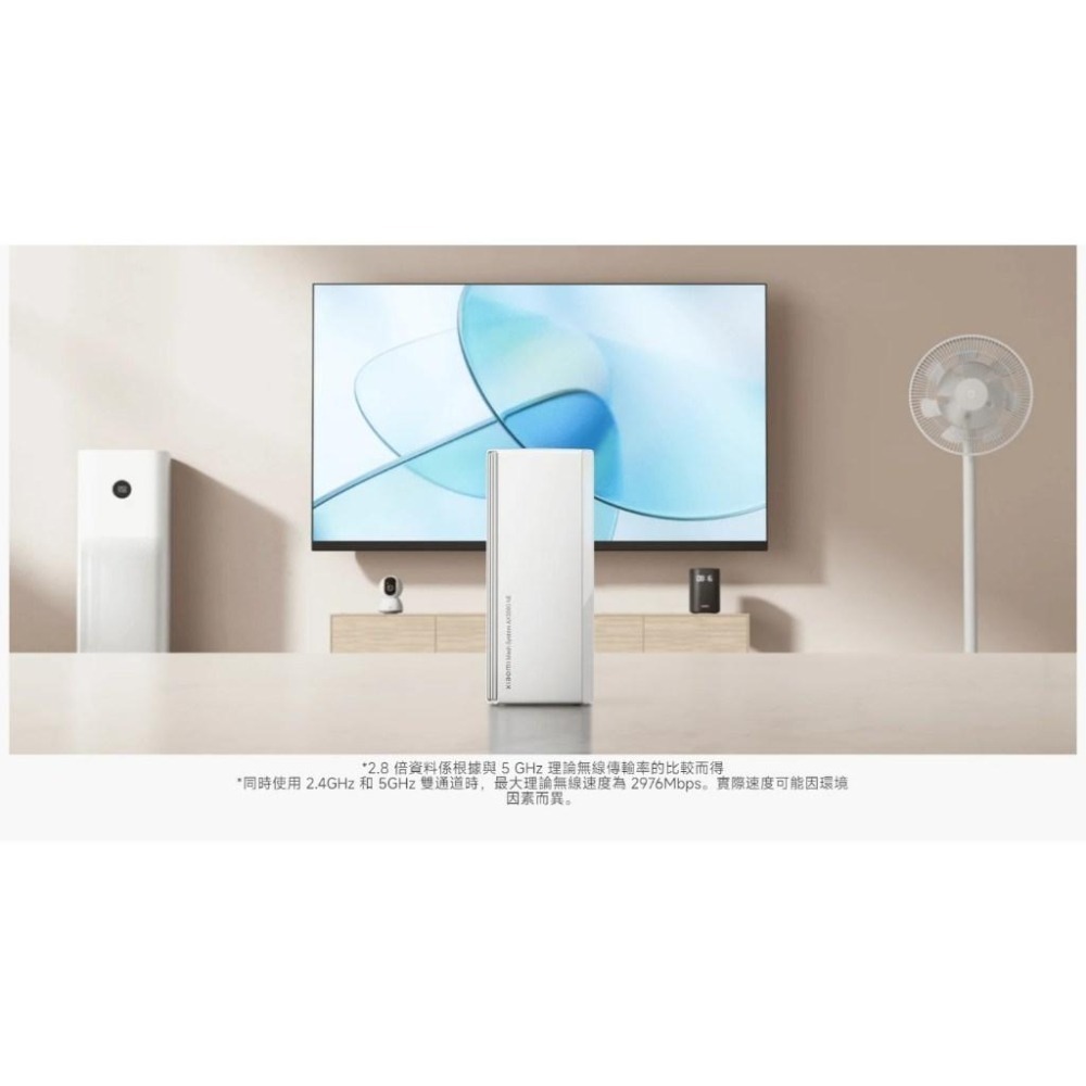 【含稅快速出貨】Xiaomi AX3000 Mesh 路由器 (一入/二入) (台灣小米公司貨)-細節圖2