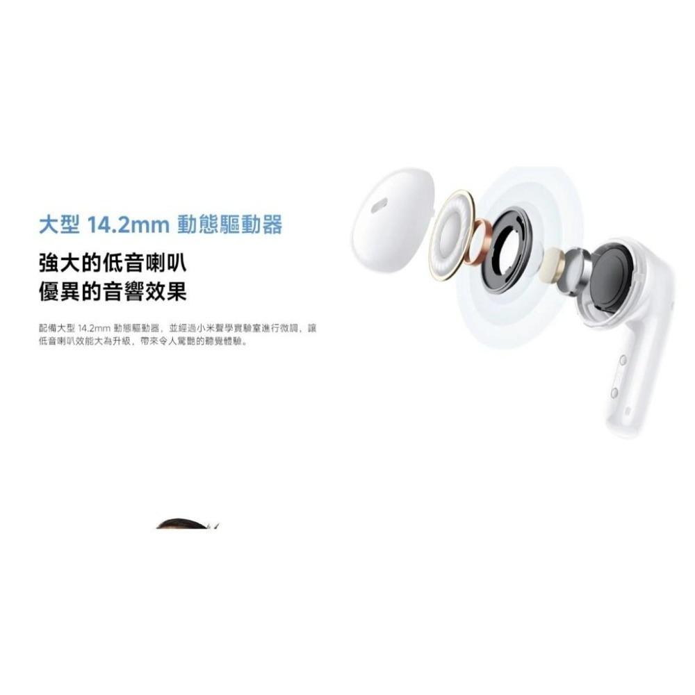 【含稅快速出貨】小米 Redmi Buds 6 Active 藍牙耳機(台灣小米公司貨)-細節圖9