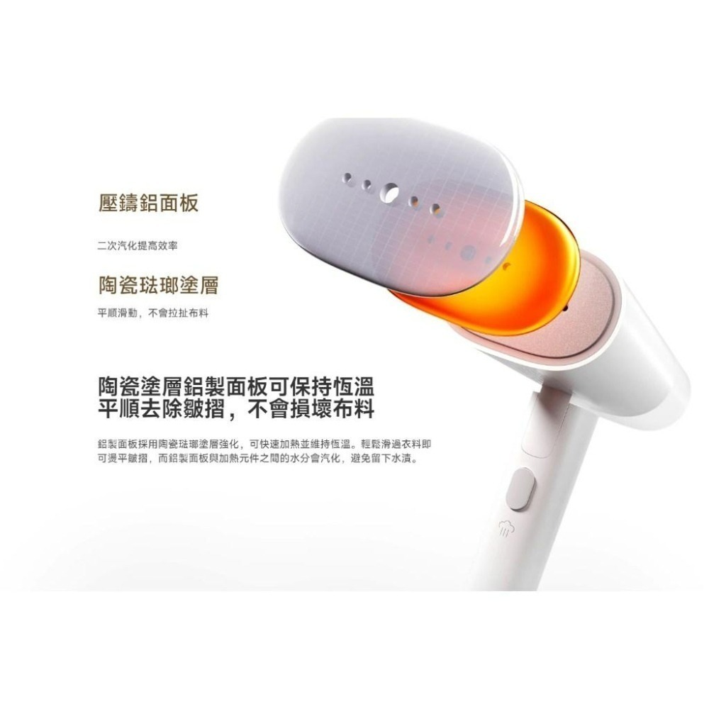 【含稅快速出貨】Xiaomi 手持掛燙機 (台灣小米公司貨)-細節圖7
