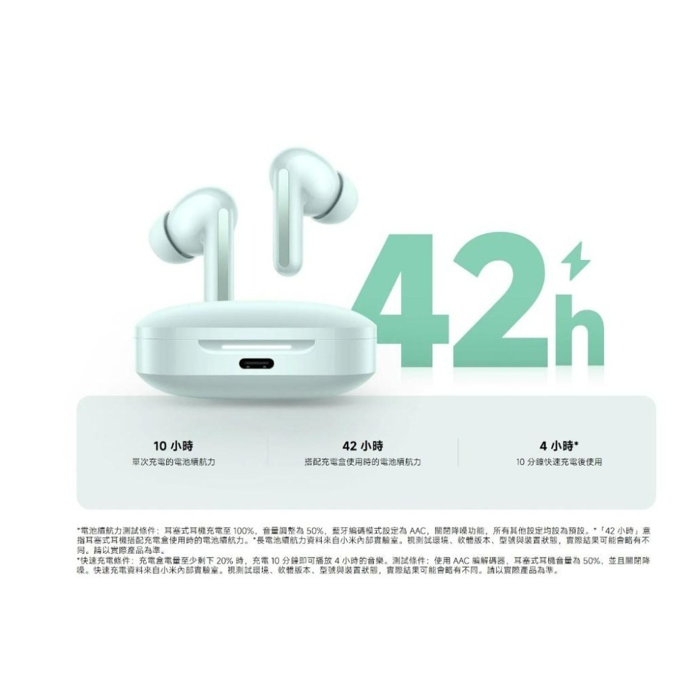 【含稅快速出貨】小米 / 紅米 Redmi Buds 6 (台灣小米公司貨)-細節圖5
