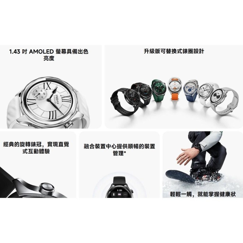 【含稅快速出貨】Xiaomi Watch S4 / S4 41mm (台灣小米公司貨)-細節圖2