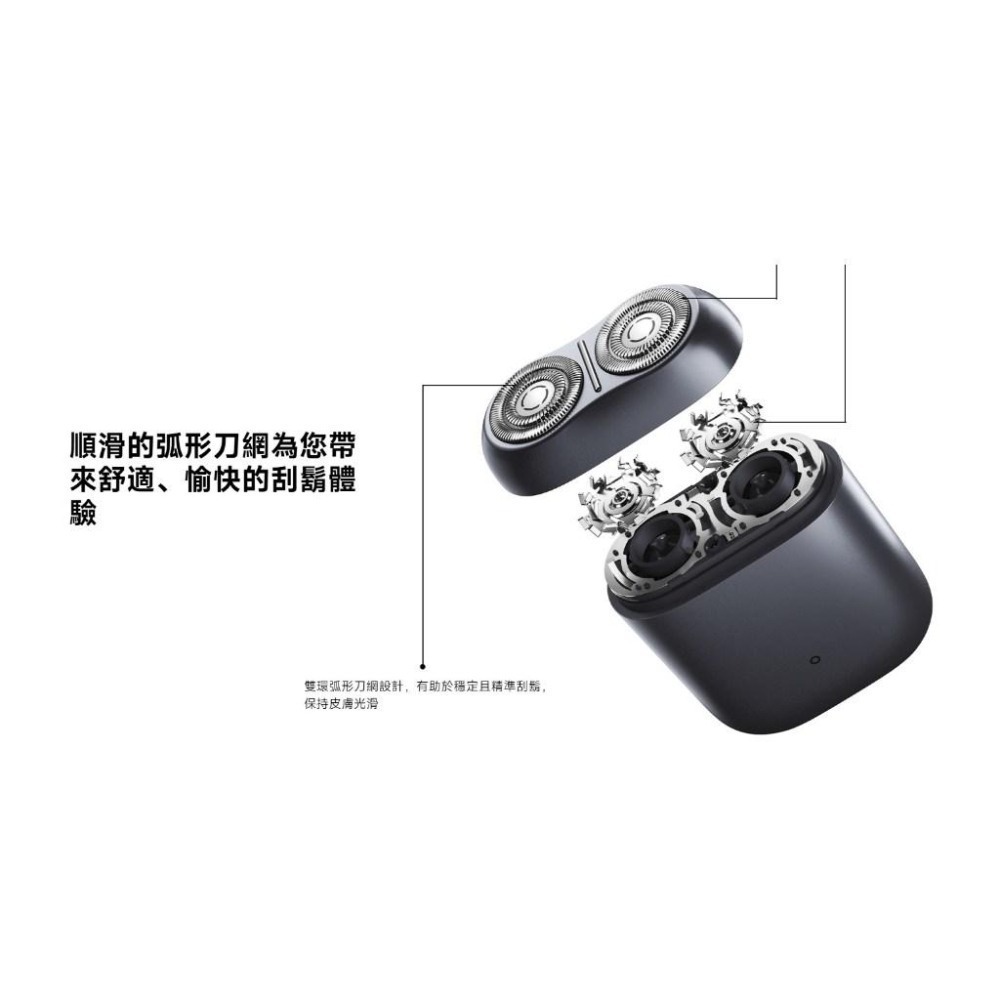 【含稅快速出貨】Xiaomi 電動刮鬍刀刀頭 S200 (台灣小米公司貨)-細節圖3
