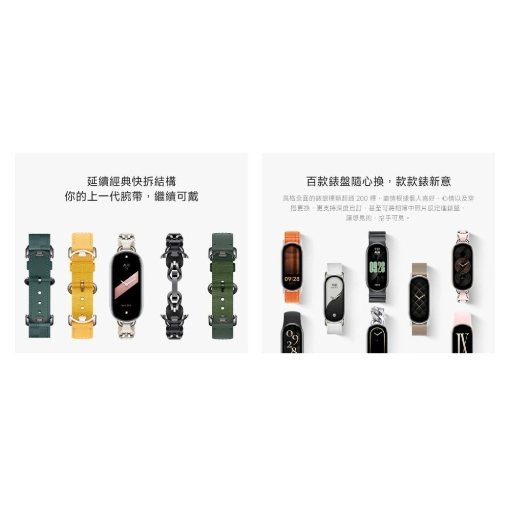 【含稅快速出貨】 小米手環9 Xiaomi 手環9 NFC / 標準版 (台灣小米公司貨)-細節圖7
