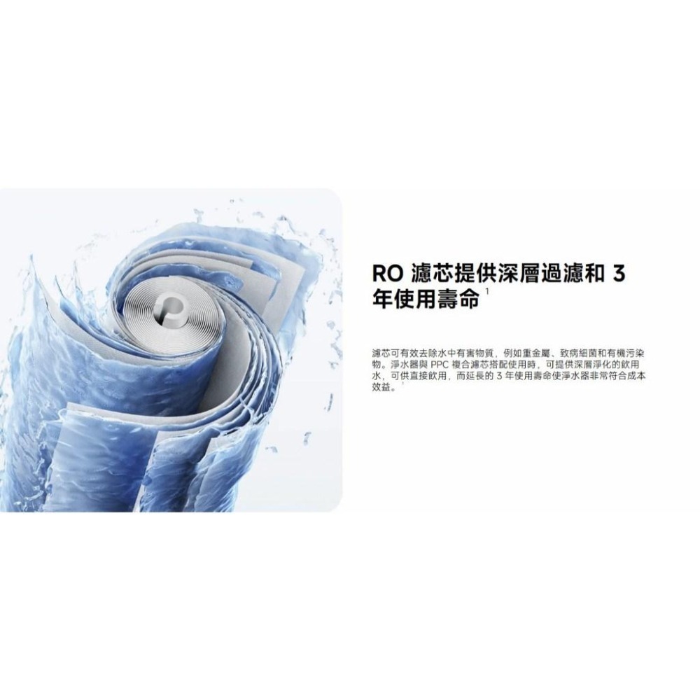 【含稅快速出貨】米家淨水器 N800G 濾芯 / 逆滲透濾芯 / 複合濾芯 (台灣小米公司貨)-細節圖2