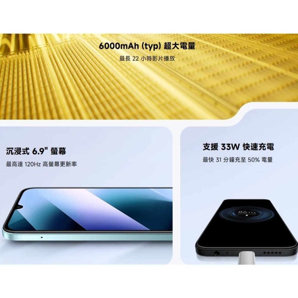 【含稅快速出貨】POCO C85 6+128G / 8+256G (台灣小米公司貨)-細節圖2