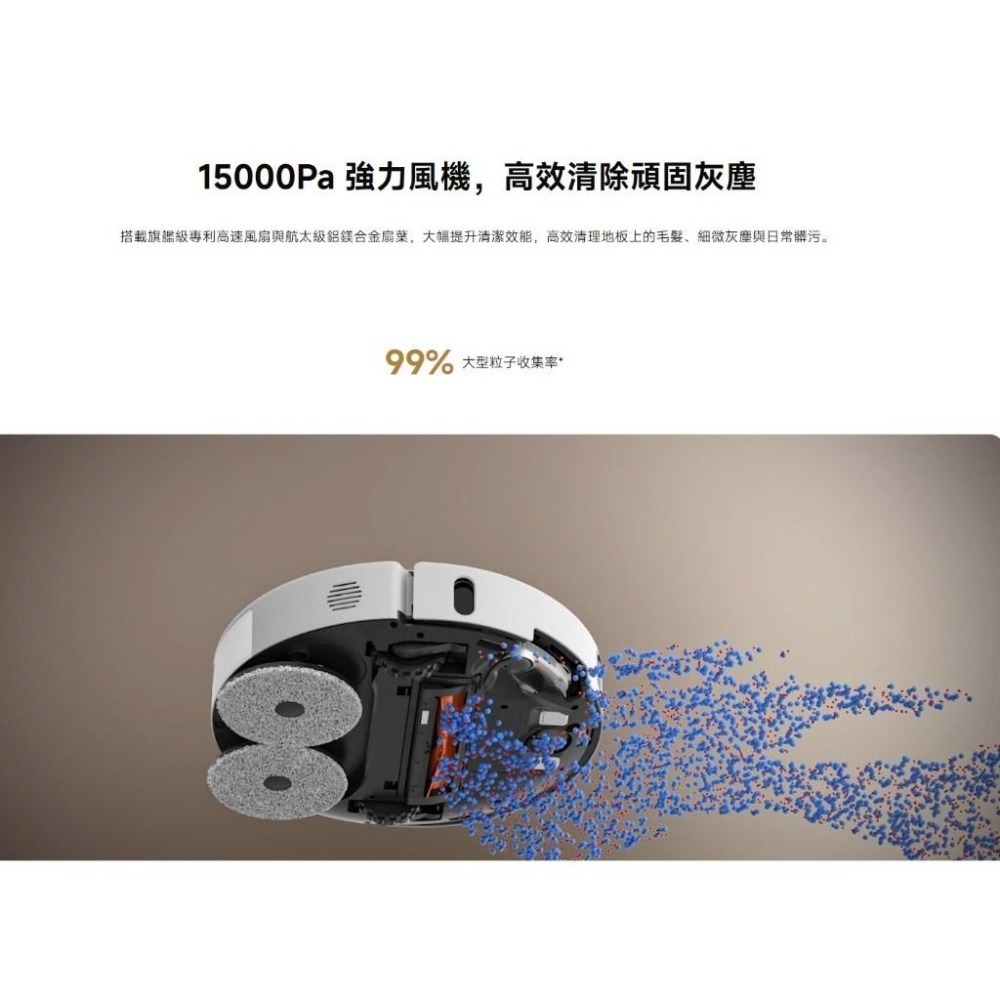 【含稅快速出貨】Xiaomi 掃拖機器人 S40 Pro  (台灣小米公司貨)-細節圖5