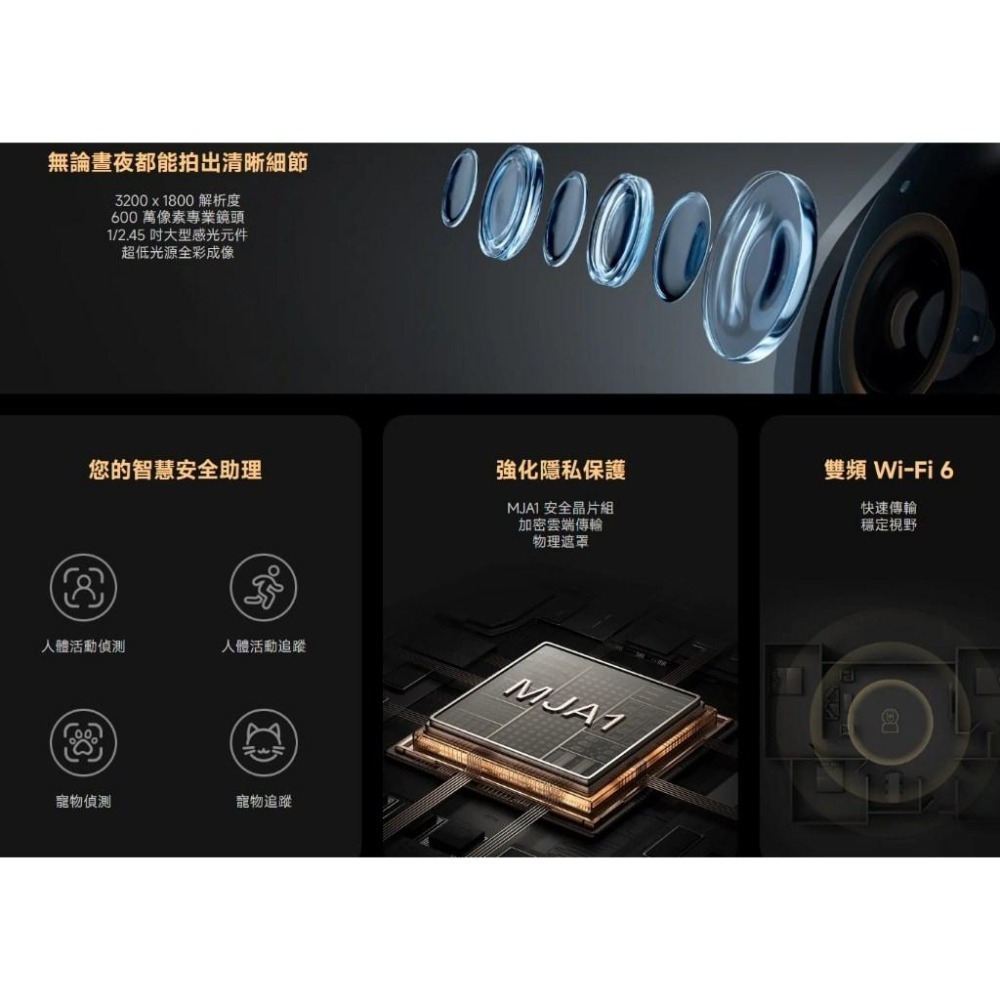 【含稅快速出貨】小米 Xiaomi 智慧攝影機 C500  (台灣小米公司貨)-細節圖3