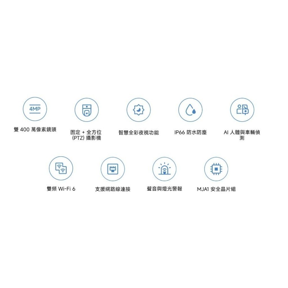 【含稅快速出貨】小米 Xiaomi 室外攝影機 CW500 雙攝版 (台灣小米公司貨)-細節圖9