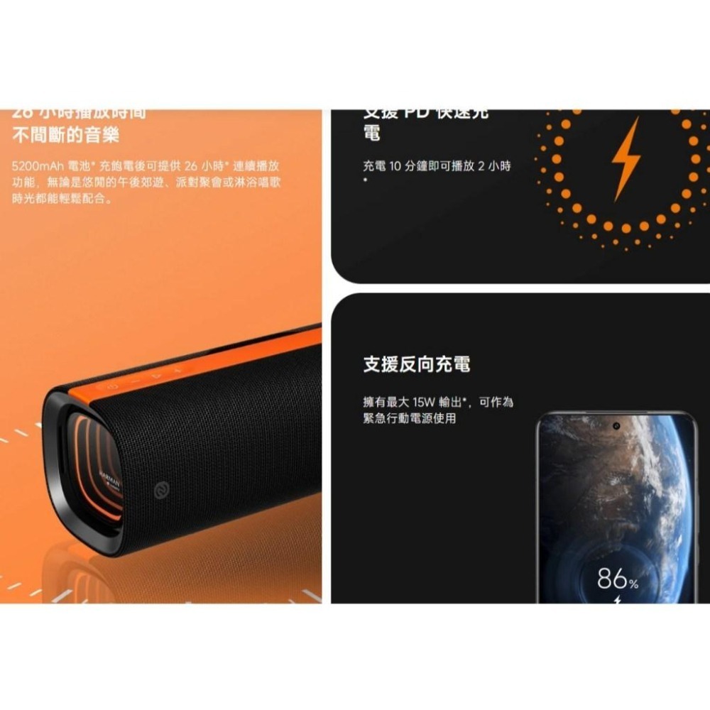 【含稅快速出貨】Xiaomi Sound Party 小米 50W TWS模式 3D燈效 PD充電 (台灣小米公司貨)-細節圖9