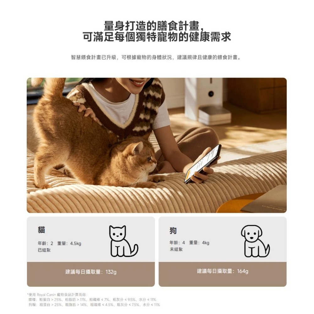【含稅快速出貨】小米 Xiaomi 智慧寵物餵食器 2 (台灣小米公司貨)-細節圖4