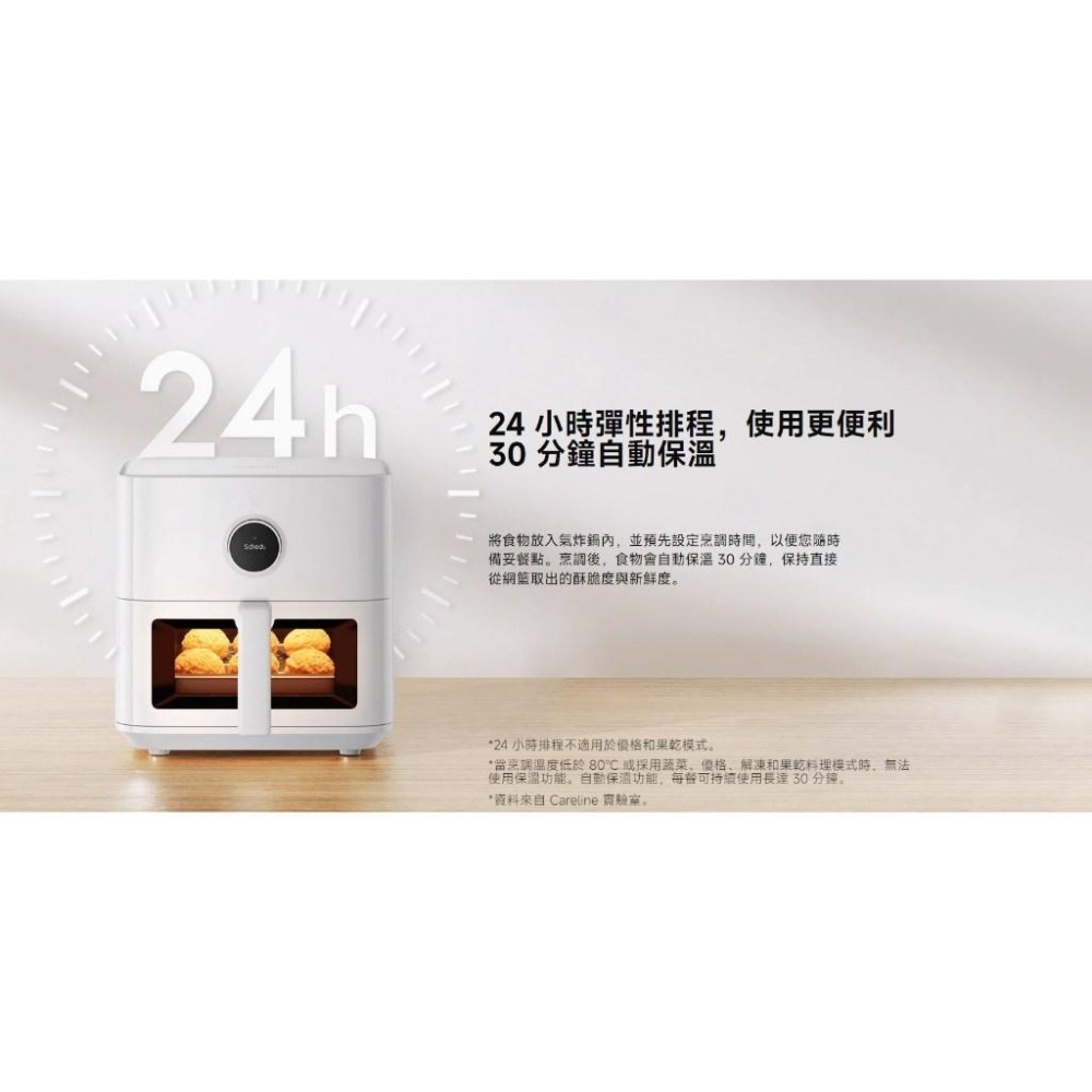 【含稅快速出貨】小米 Xiaomi 智慧氣炸鍋 5.5L (台灣小米公司貨)-細節圖7