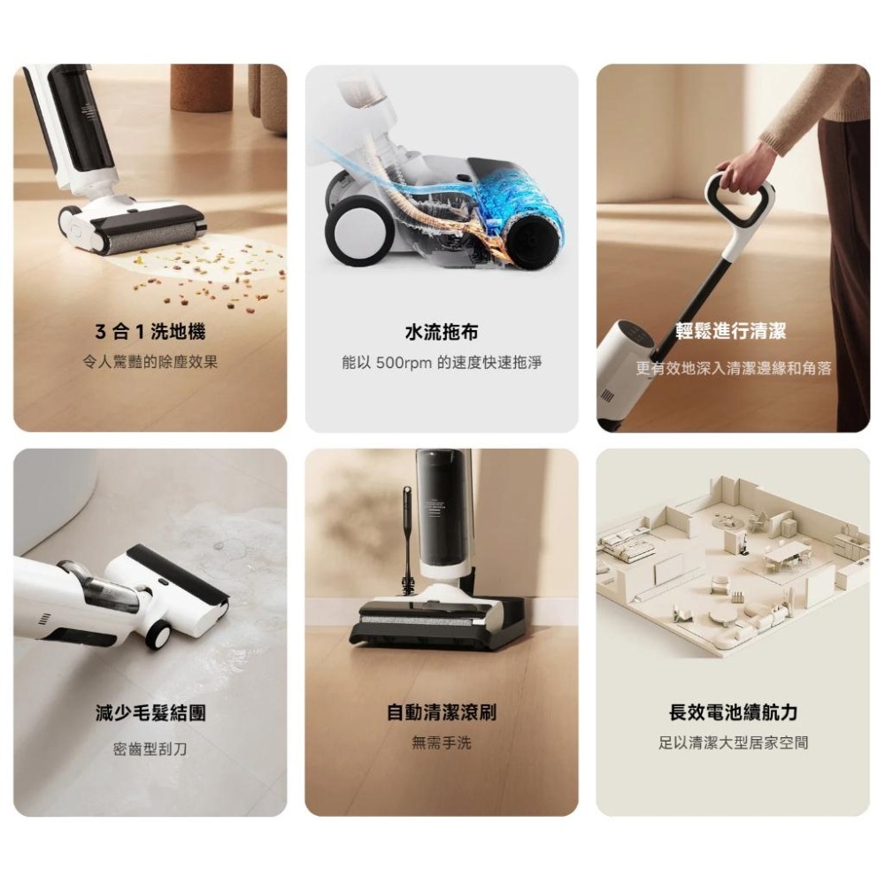 【含稅快速出貨】小米 Xiaomi 無線洗地機 W20 (台灣小米公司貨)-細節圖2