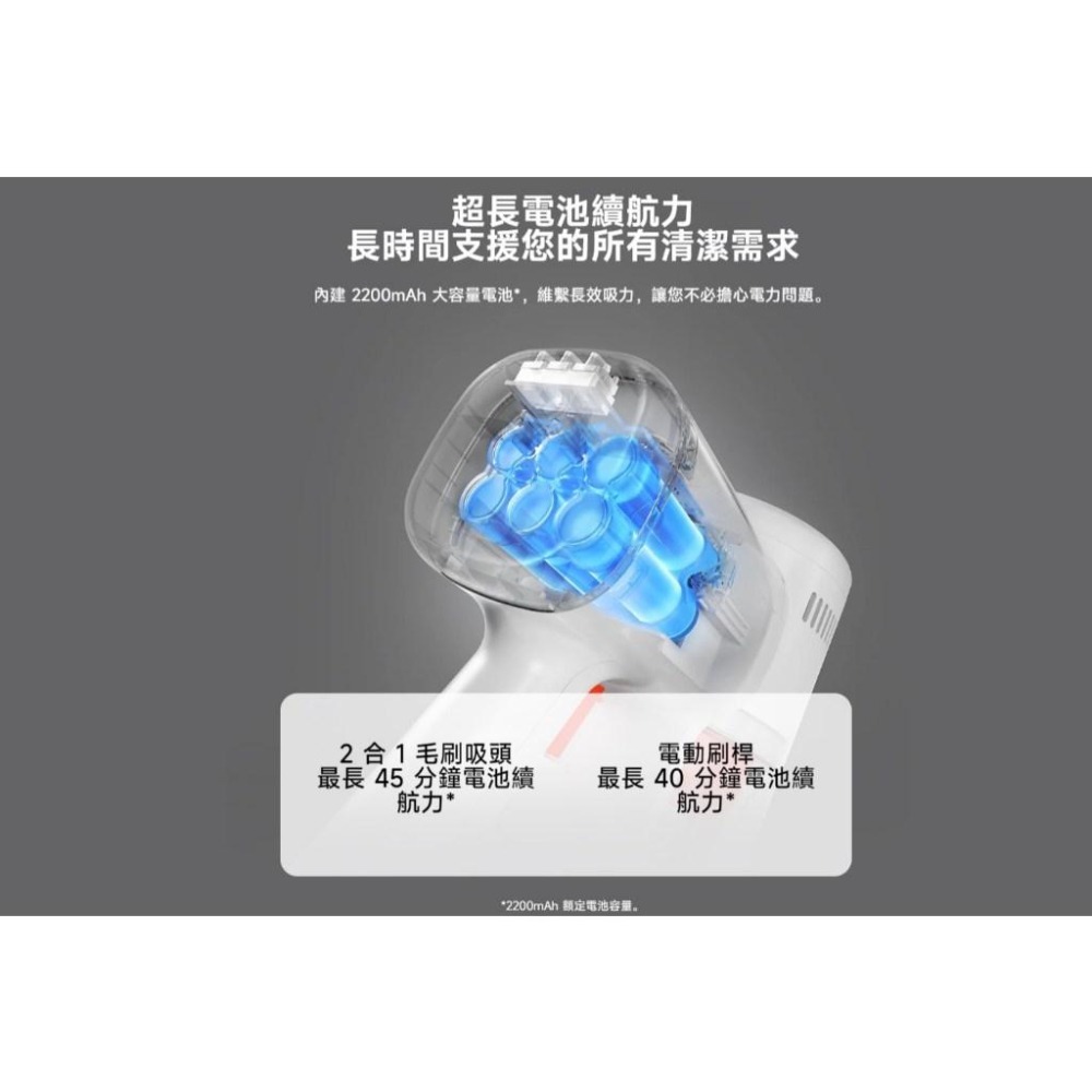 【含稅快速出貨】Xiaomi 無線吸塵器 G20 Lite (台灣小米公司貨)-細節圖5