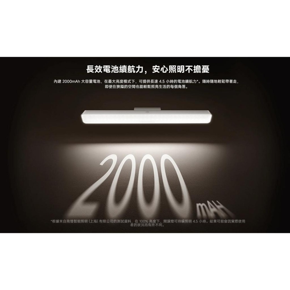 【含稅快速出貨】小米磁吸閱讀燈 Xiaomi 磁吸閱讀燈 (台灣小米公司貨)-細節圖4