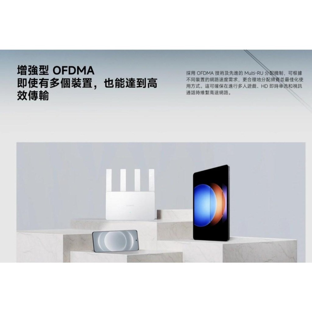 【含稅快速出貨】小米 Xiaomi BE3600 路由器 (台灣小米公司貨)-細節圖6