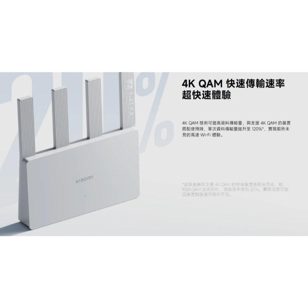 【含稅快速出貨】小米 Xiaomi BE3600 路由器 (台灣小米公司貨)-細節圖7