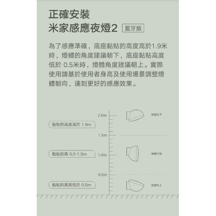 【含稅快速出貨】  米家感應夜燈 2 藍牙版(台灣小米公司貨)-細節圖7