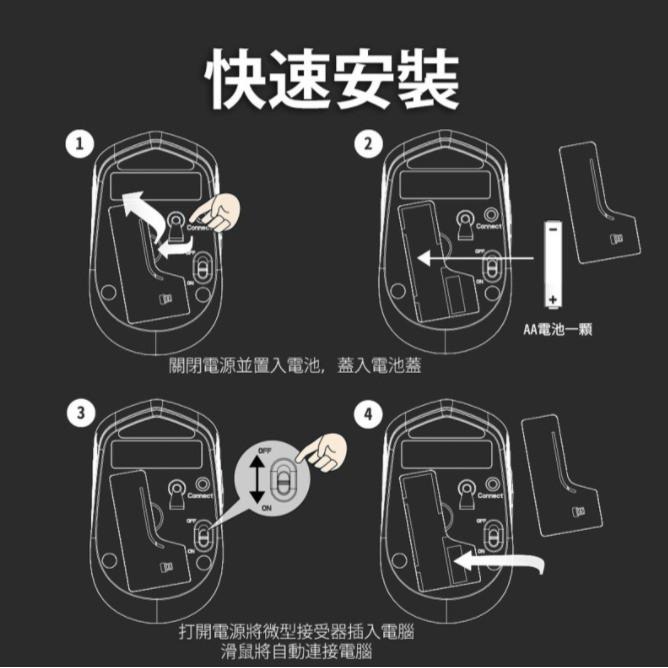 【含稅快速出貨】  LEXMA M330R 無線2.4GHz滑鼠 桃紅色-細節圖5
