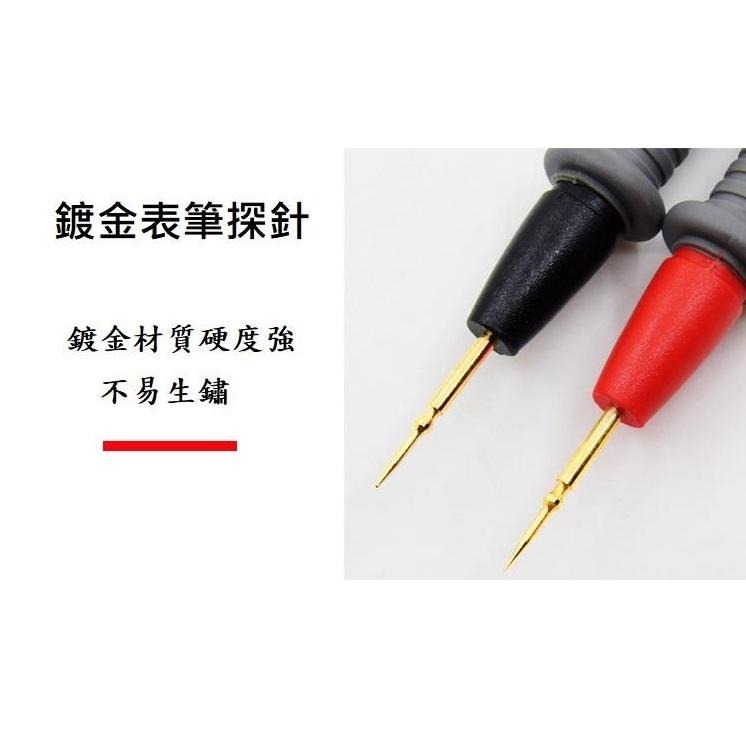 【含稅快速出貨】【勝利牌】1000V 20A 耐高壓 探棒 鍍金電錶測試棒-細節圖2