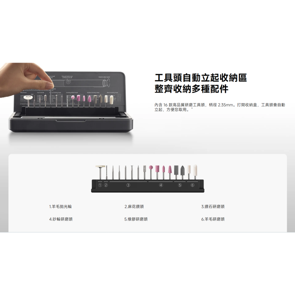 【含稅快速出貨】Xiaomi 電磨筆(台灣小米公司貨)-細節圖2