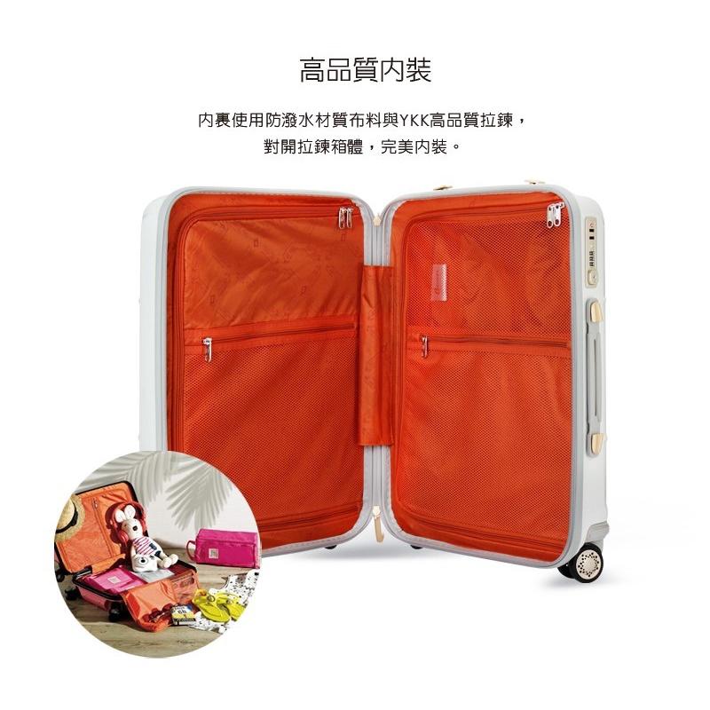 【現貨+免運】🉐️Departure 27吋 拉鍊箱 行李箱《Manzoni 亮面》硬殼箱 27吋 行李箱 HD501-細節圖9