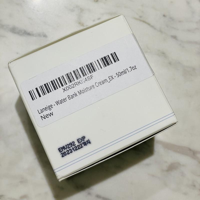 【現貨+免運】🉐️蘭芝LANEIGE WATER BANK MOISTURE CREAM EX 水潤款 水庫凝肌補濕凝霜-細節圖2