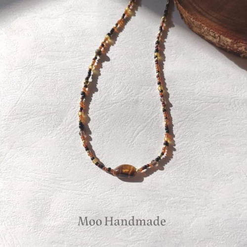 【moo._.handmade】埃及艷后 客製手作水晶串珠項鍊