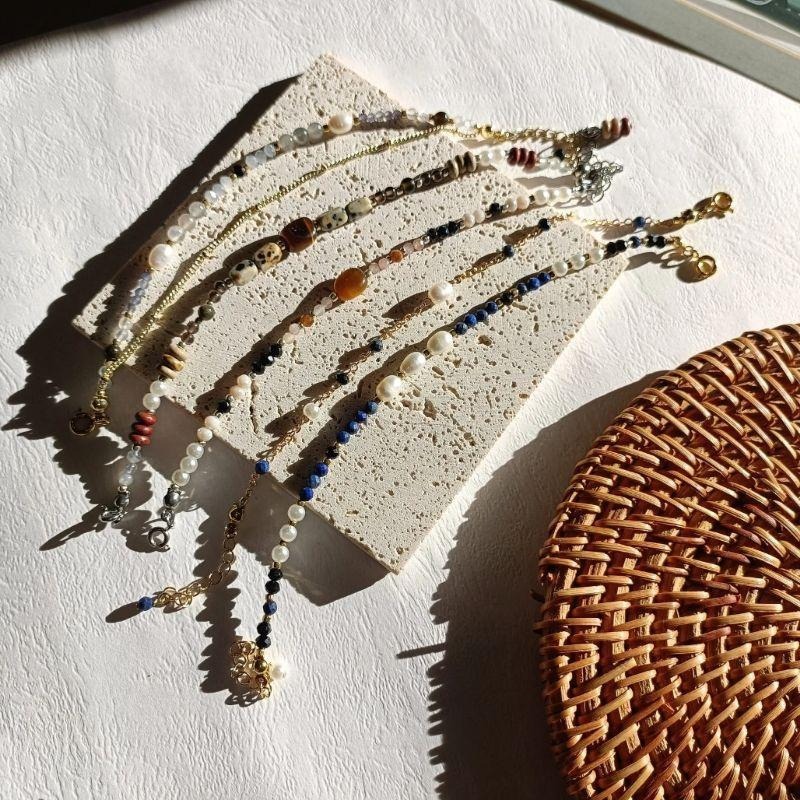 ⁣【moo._.handmade】客製化手作水晶串珠手鍊-細節圖2