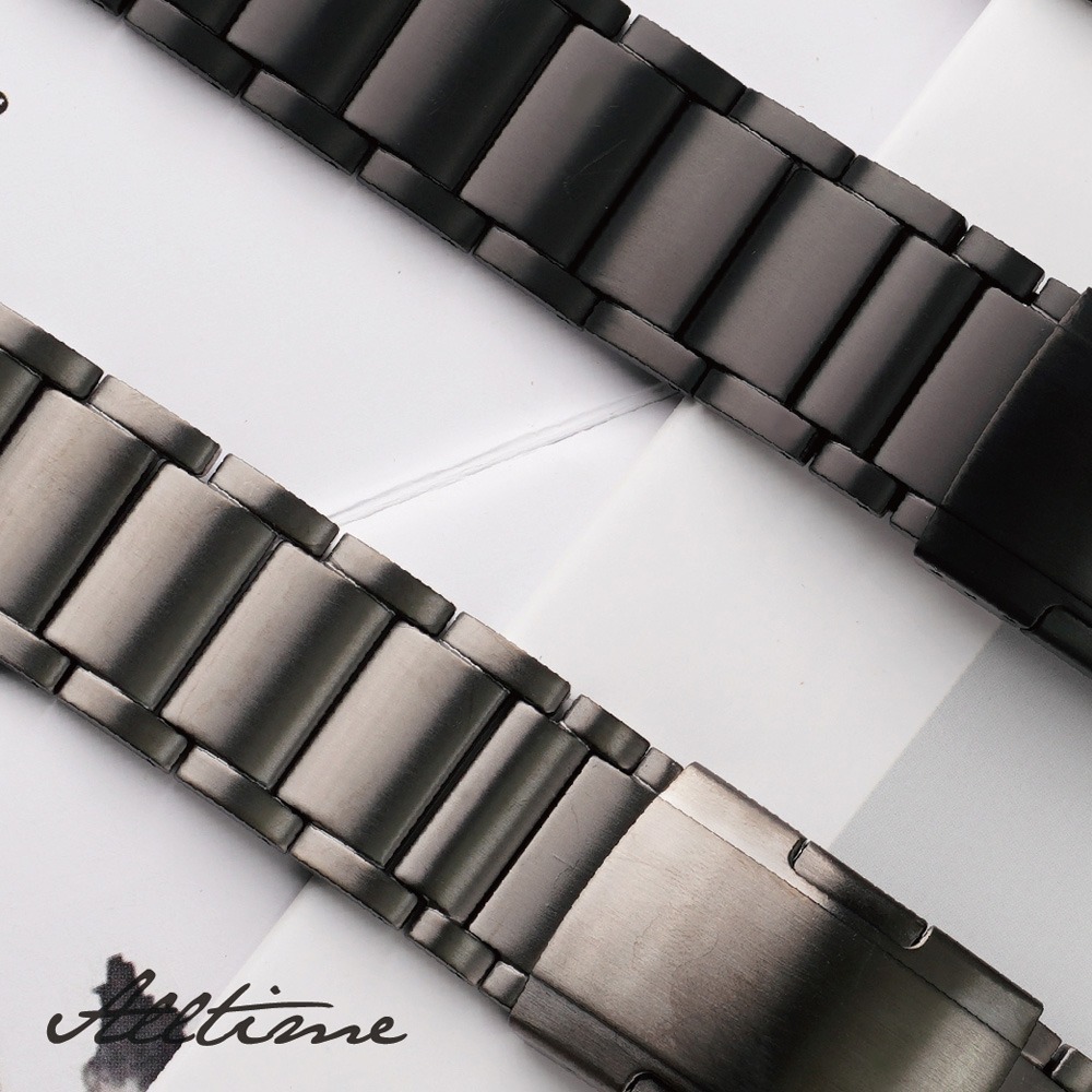 【太空金屬-鈦Ti】AllTi22 經典三排鈦合金 Apple watch 錶帶 蘋果錶帶-細節圖9