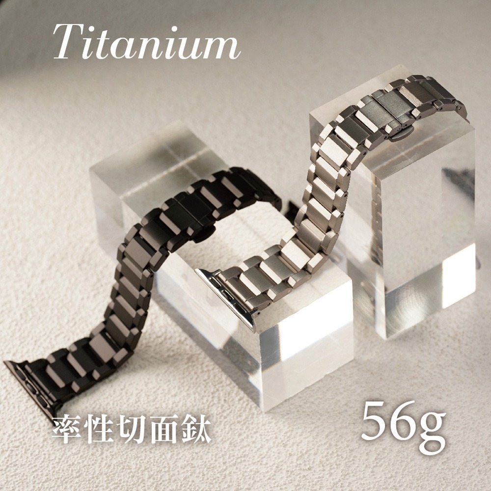 【太空金屬-鈦Ti】AllTi22 旗艦版高強度切面鈦合金 Apple watch錶帶 蘋果錶帶-細節圖3