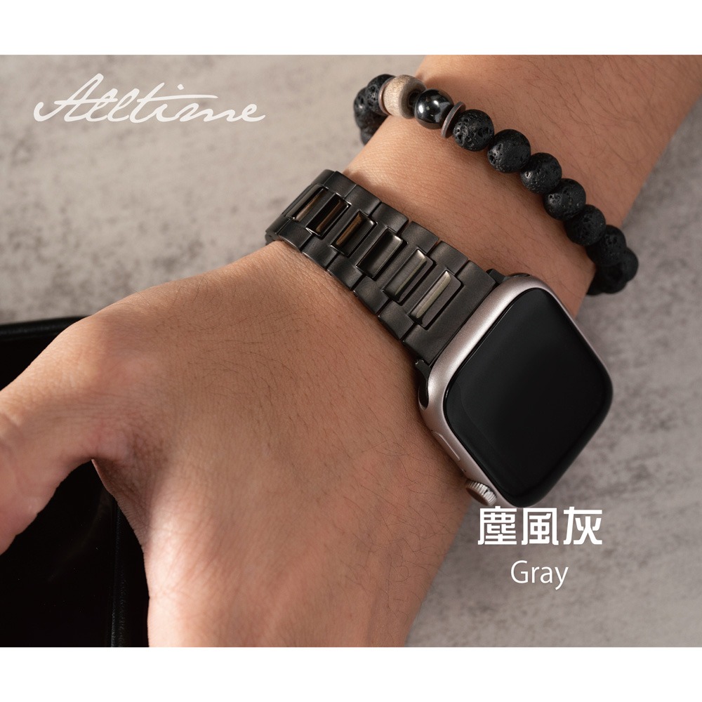 【新品到港-鈦Ti】AllTi22 蛇麟H型鈦合金 Apple watch 錶帶 蘋果錶帶-細節圖5
