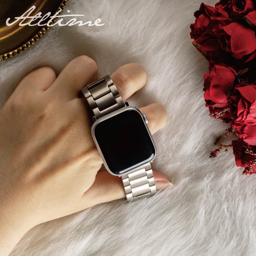 【太空金屬-鈦Ti】AllTi22 經典不敗極輕量鈦合金 Apple watch 錶帶 蘋果錶帶-細節圖6
